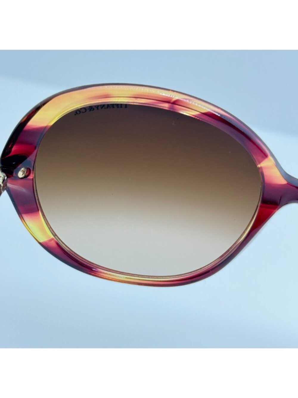 Tiffany Sunglasses TF 4060-B 8081/3B 56-17-135 Italy - Picture 7 of 8